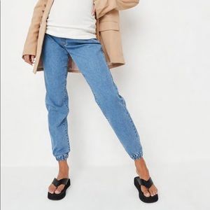 Missguided Maternity denim joggers